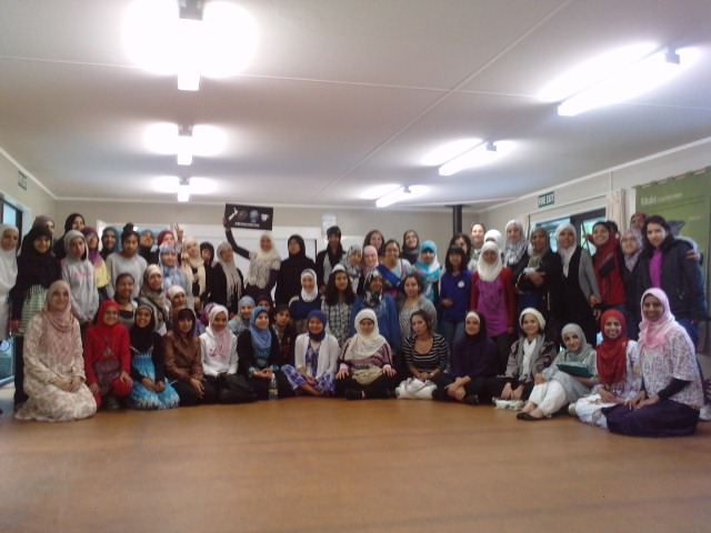 A full hall of YMWA members together